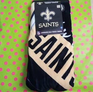 ✨NEW ORLEANS SAINTS THROW BLANKET✨